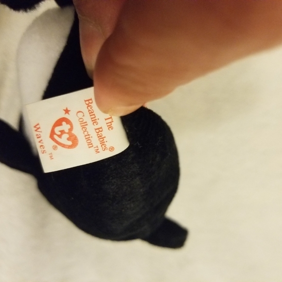 Original ty beanie Baby waves - Picture 2 of 2